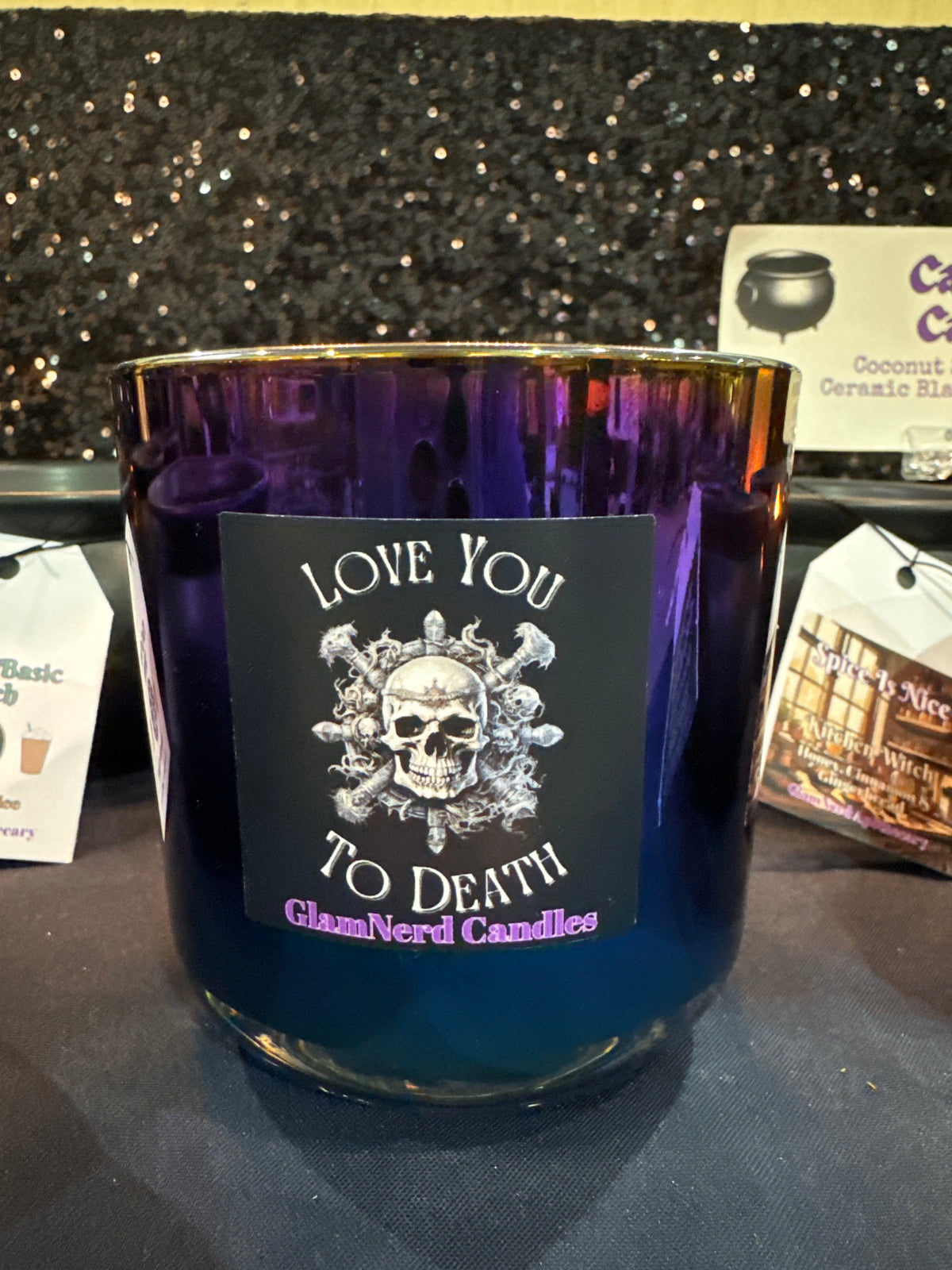 Love You to Death Candle