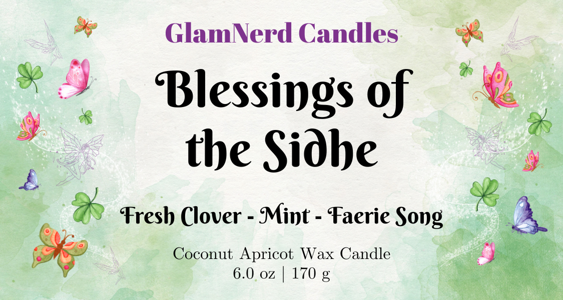 Blessings of the Sidhe Candle