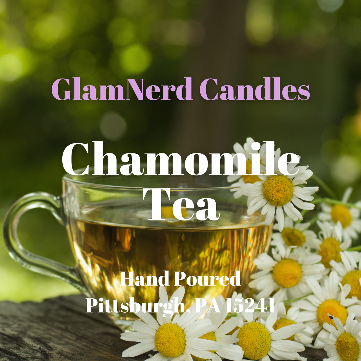 Chamomile Tea Candle