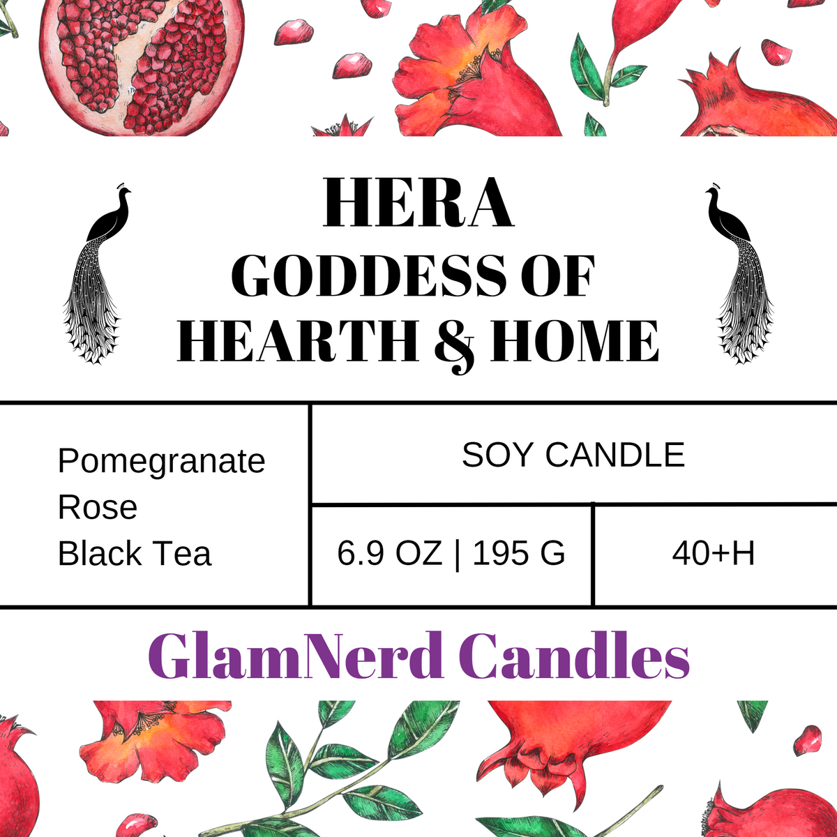 Hera - Goddess of Hearth and Home Candle