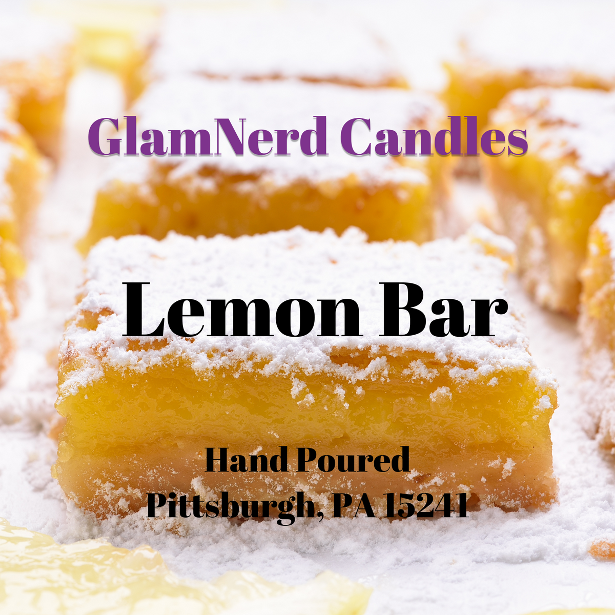 Lemon Bar Candle