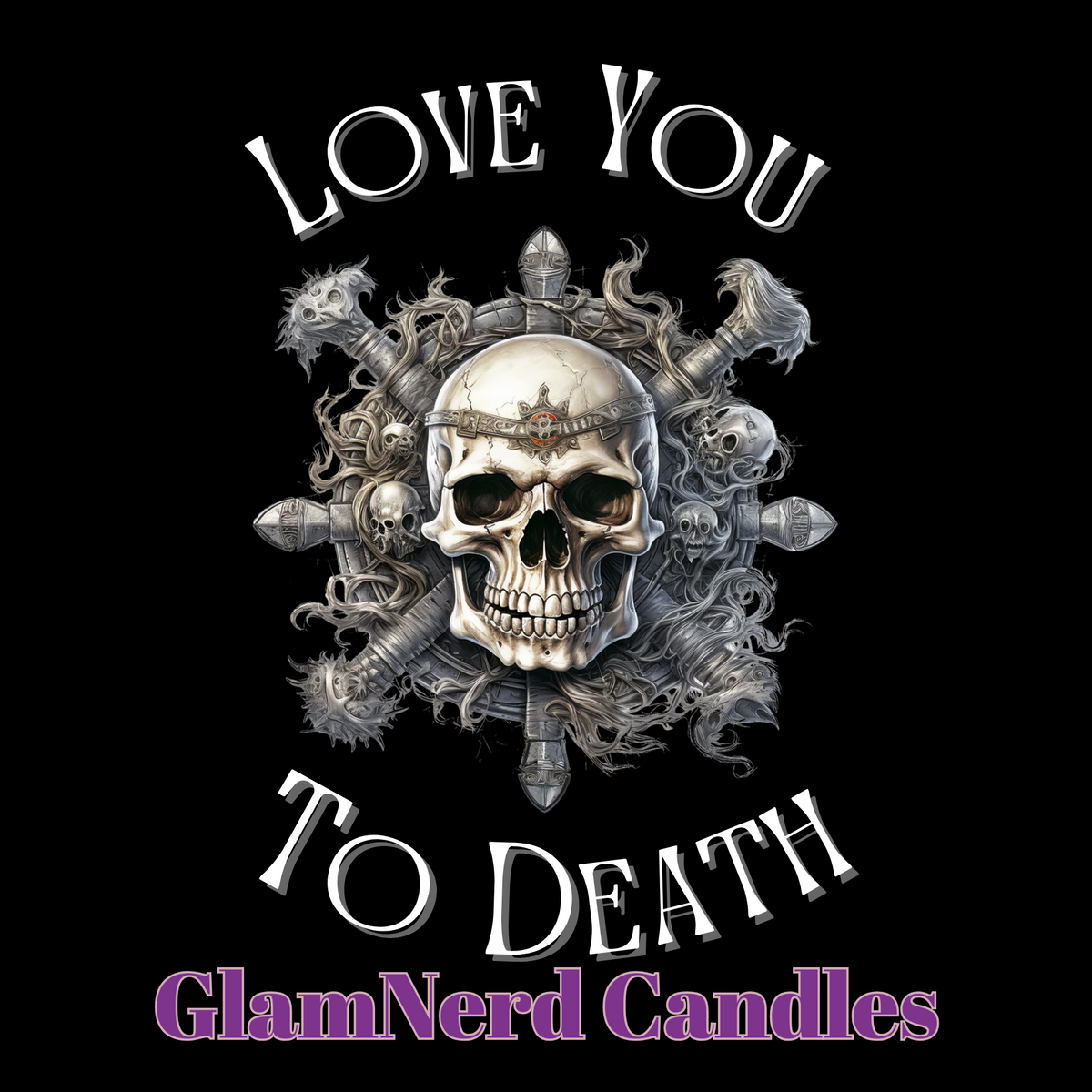 Love You to Death Candle