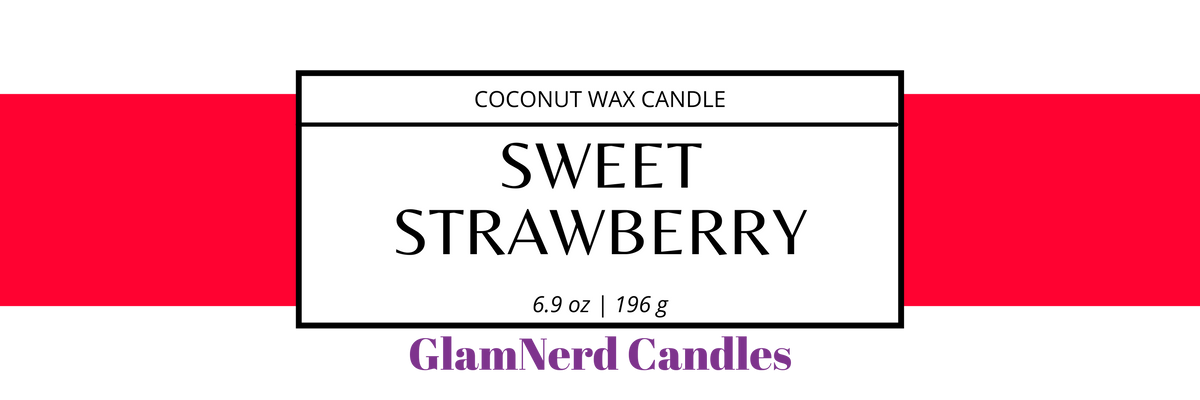 Sweet Strawberry Candle