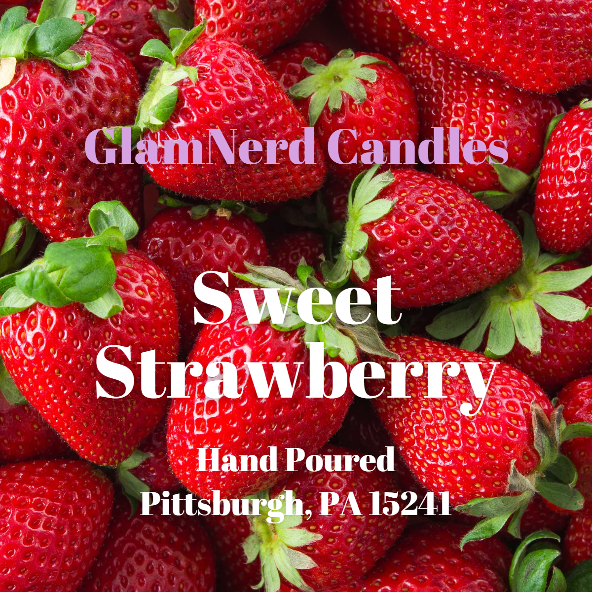 Sweet Strawberry Candle