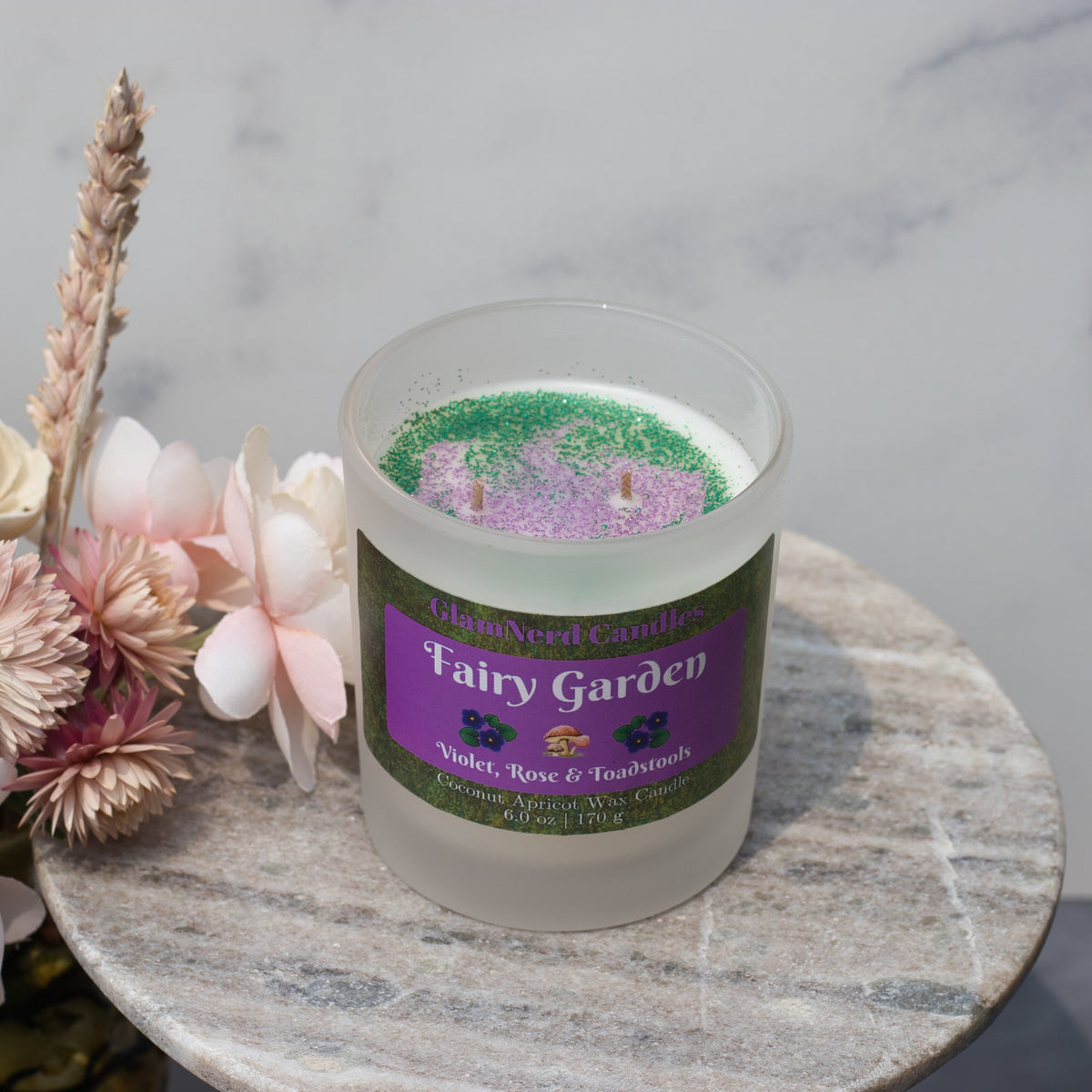 Fairy Garden Candle