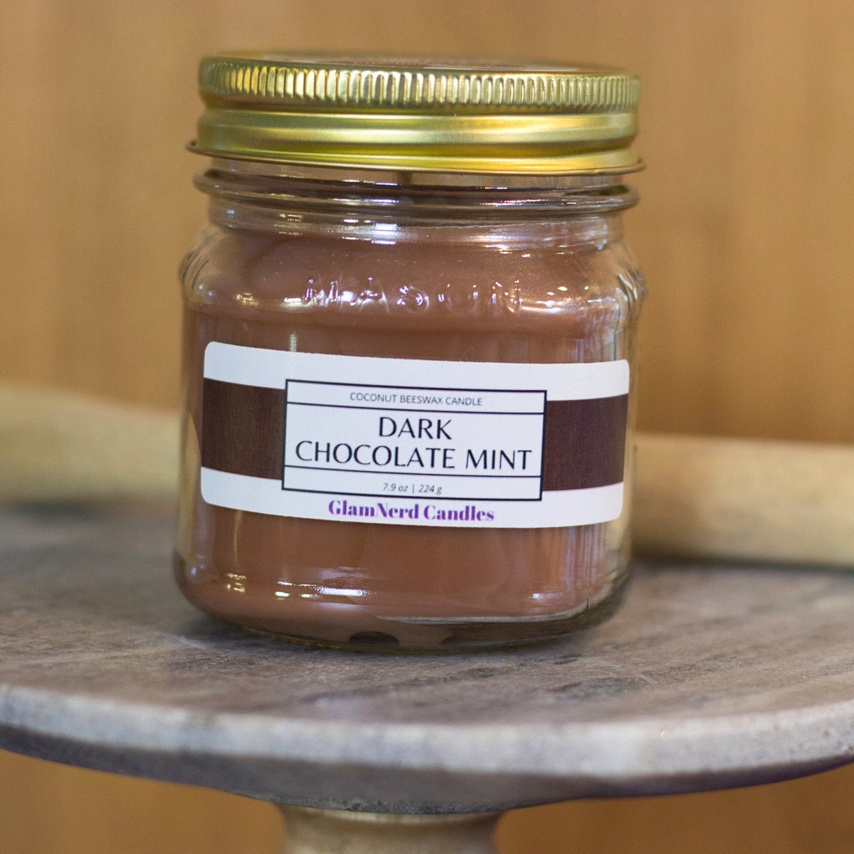 Dark Chocolate Mint Candle