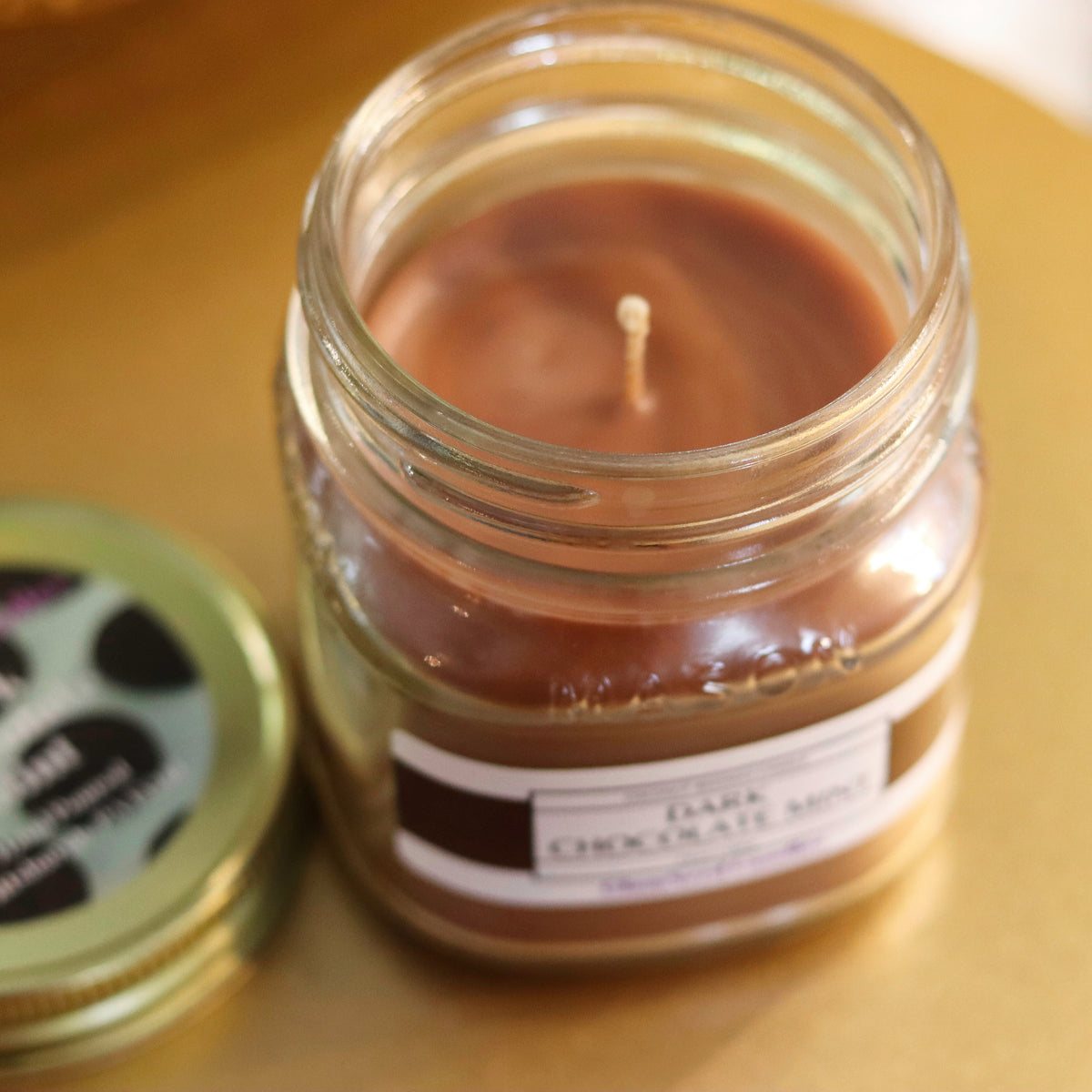 Dark Chocolate Mint Candle