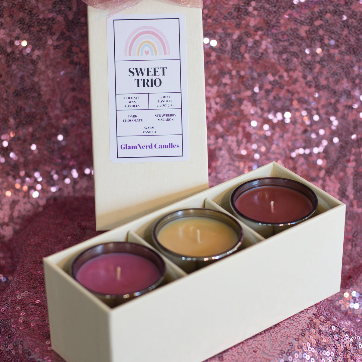 Sweet Trio Candle Set